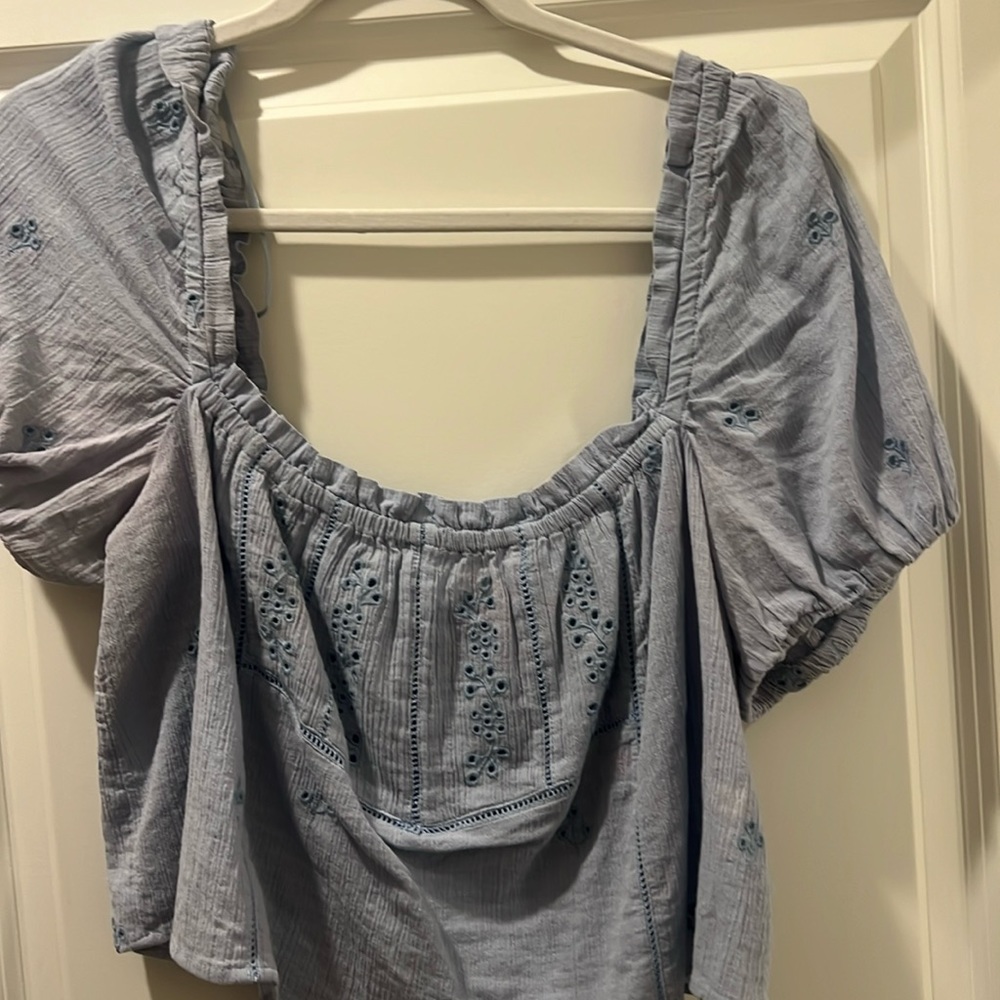 Dainty Blue Baby Top